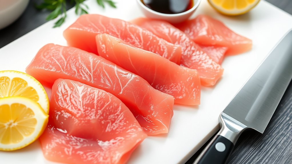 ensure fresh seafood handling