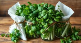 extend herb freshness safely