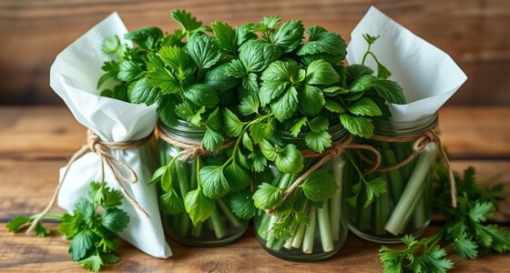 extend herb freshness safely