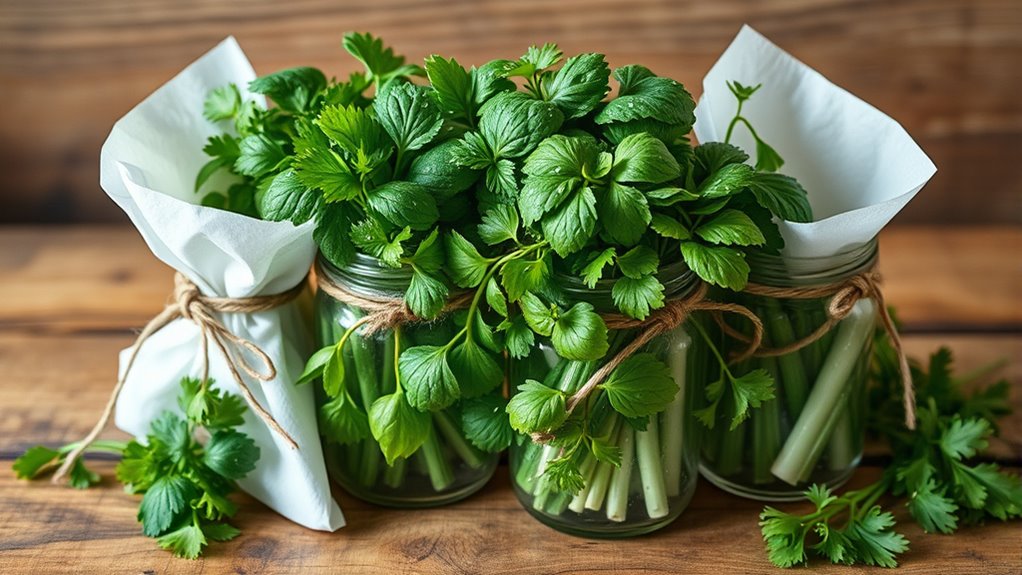 extend herb freshness safely