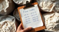flour lot code reading