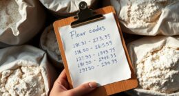 flour lot code reading
