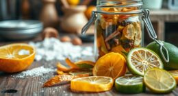 fruit peels flavor enhancement