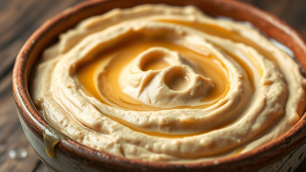 hummus texture temperature ratios