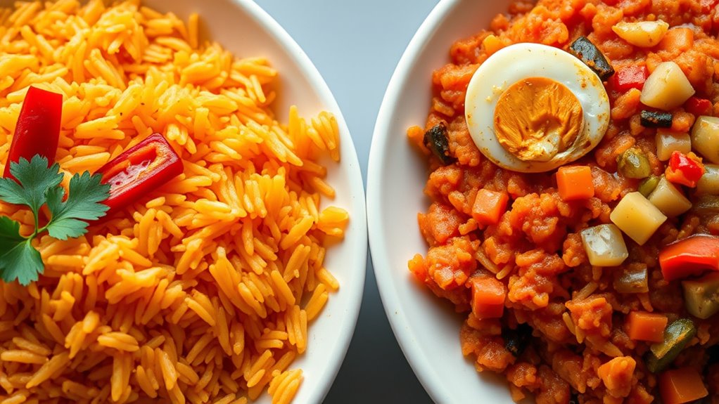 jollof rivalry flavors difference