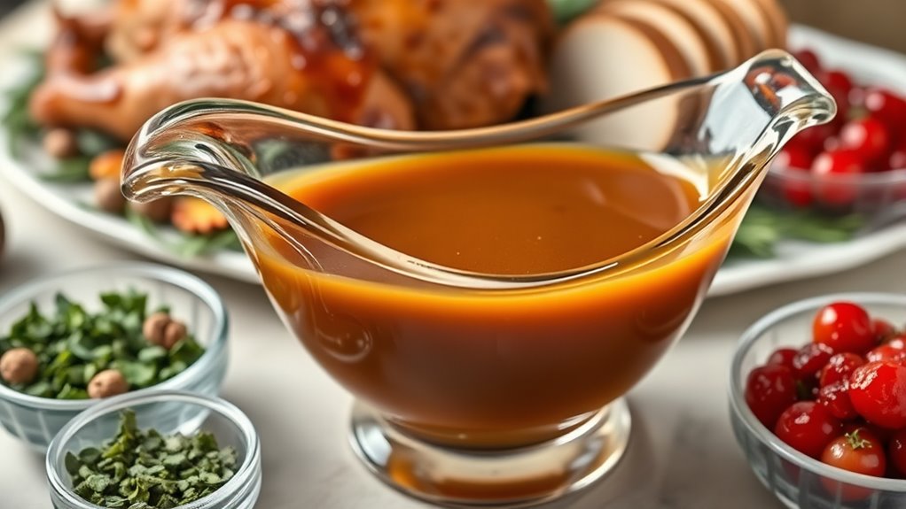 make ahead flavored gravy