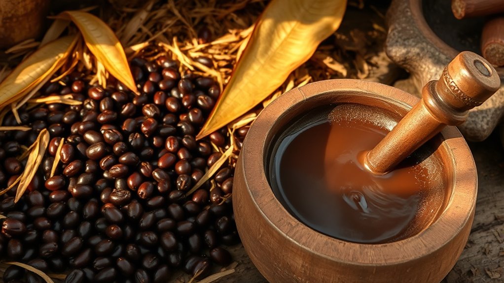 maya chocolate bean fermentation