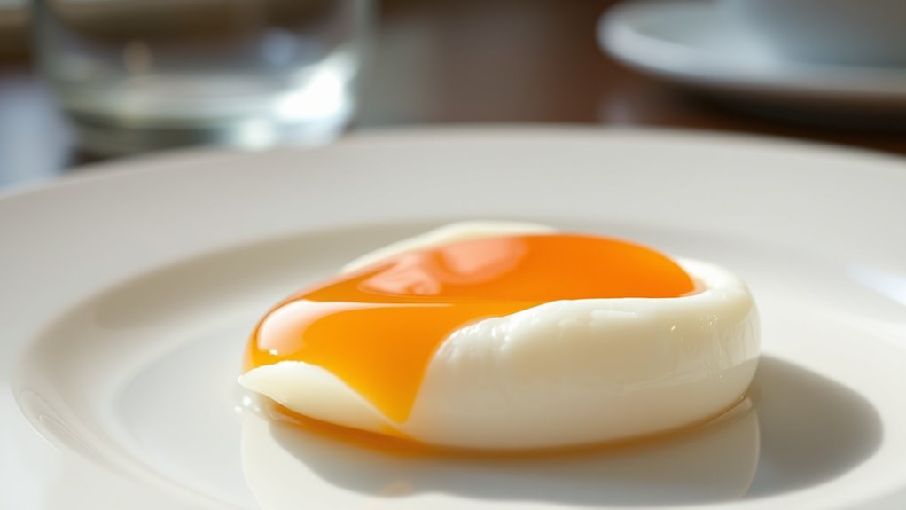 optimal egg cooking temperature