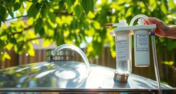 rainwater cooking safety standards