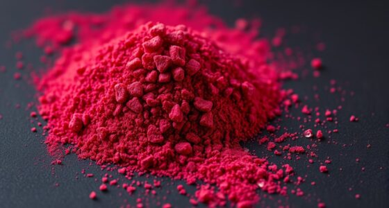 raspberry powder vacuum dehydration