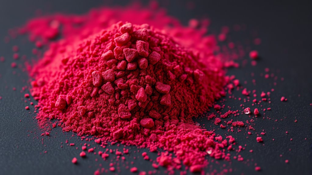 raspberry powder vacuum dehydration