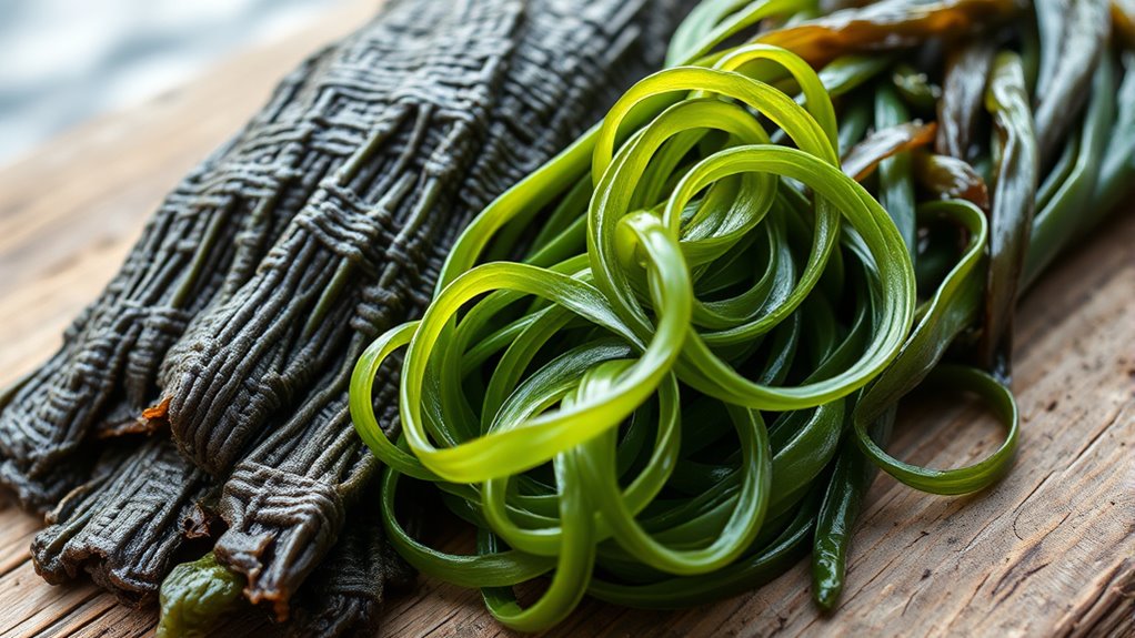 seaweed mineral differences
