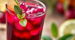 sorrel drink color stability