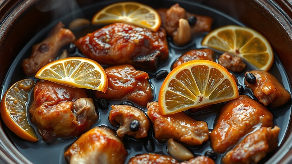 soy free filipino adobo variations