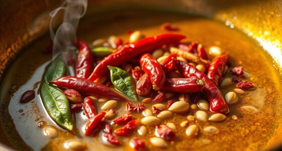 spice tempering smoke points
