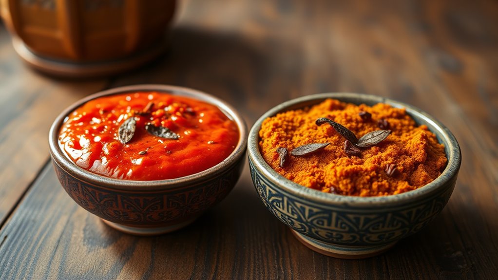spicy heat and flavor