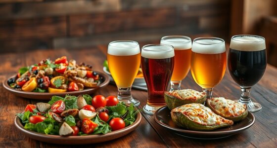 vegetarian beer pairing tips
