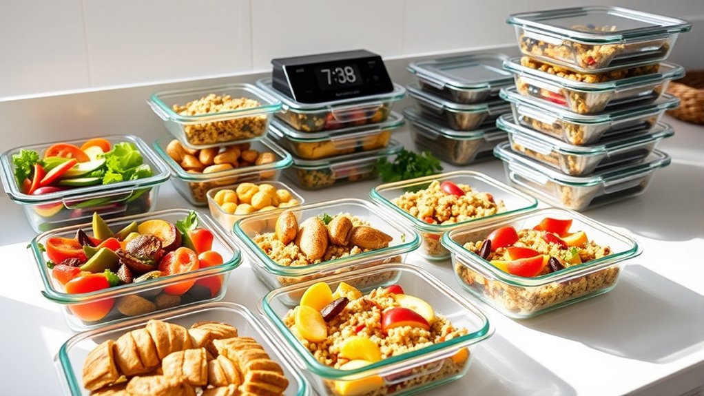 batch cooking for healthy snacking