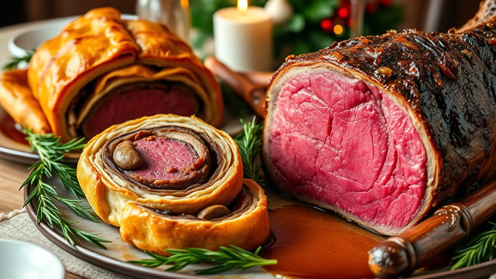 beef wellington vs prime rib