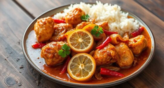 bright tangy senegalese chicken