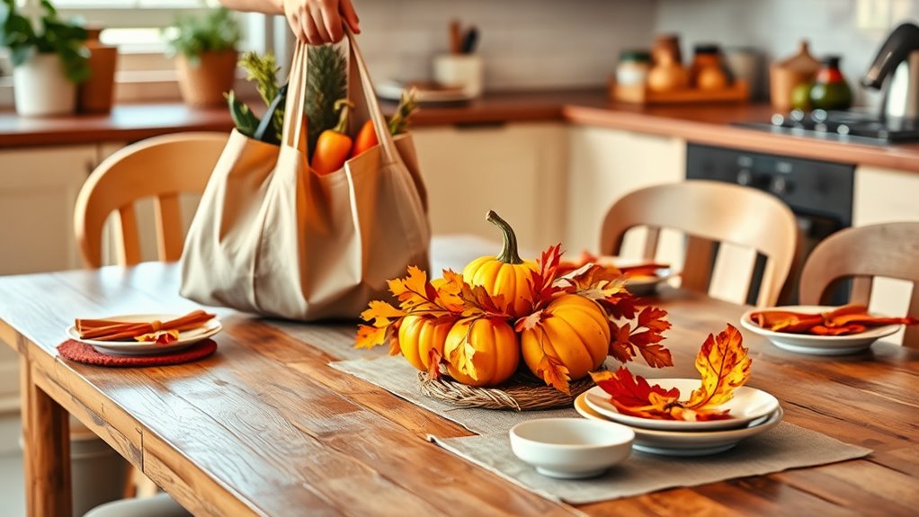 budget friendly thanksgiving decor