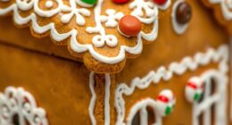 building and decorating gingerbread houses