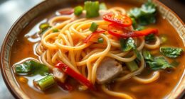 chinese longevity noodles