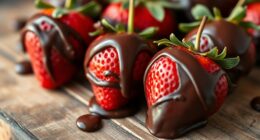 chocolate covered berry indulgence