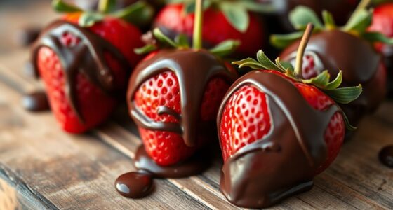 chocolate covered berry indulgence