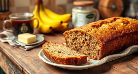 classic cozy banana bread