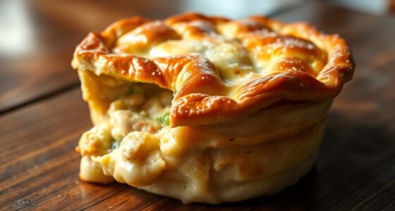 comforting diner style chicken pie