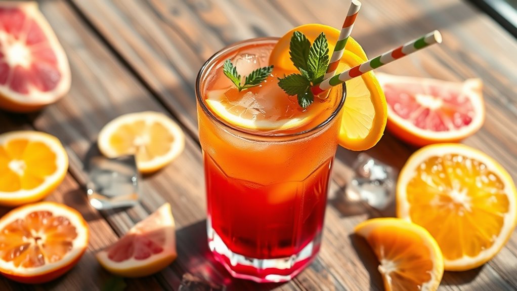 creative festive mocktail recipes