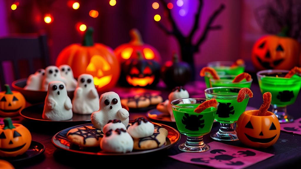 creative spooky halloween snacks