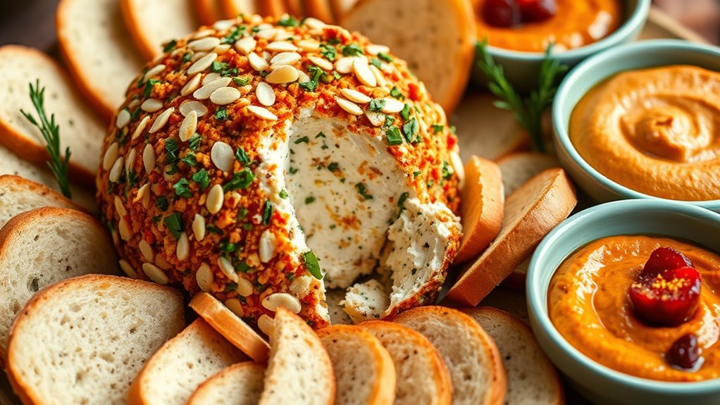 creative thanksgiving appetizer presentation