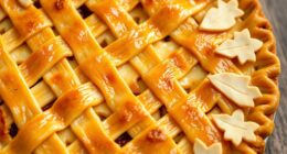 decorative lattice pie crust