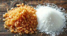 difference in baking sweetness