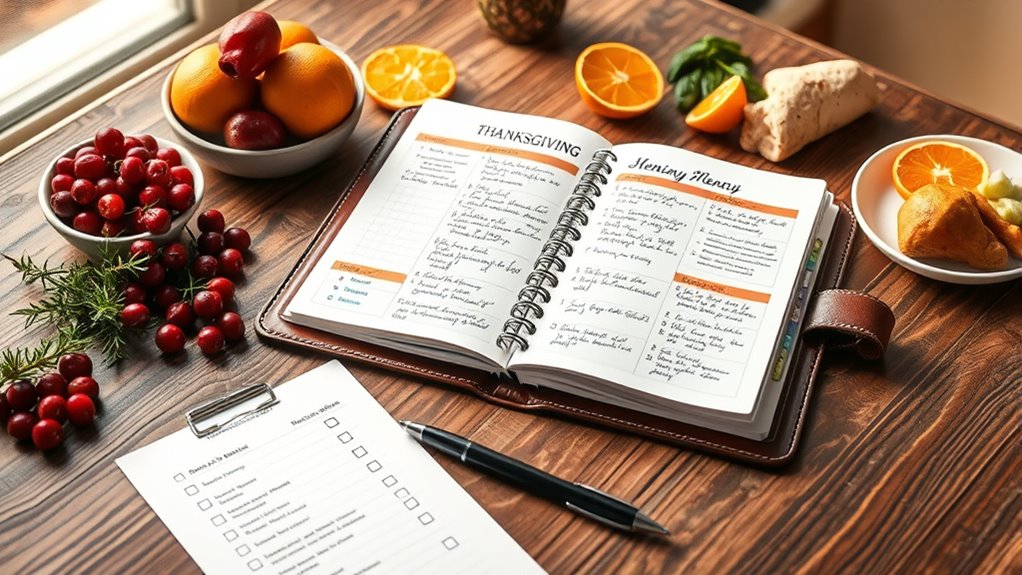 early planning reduces holiday stress