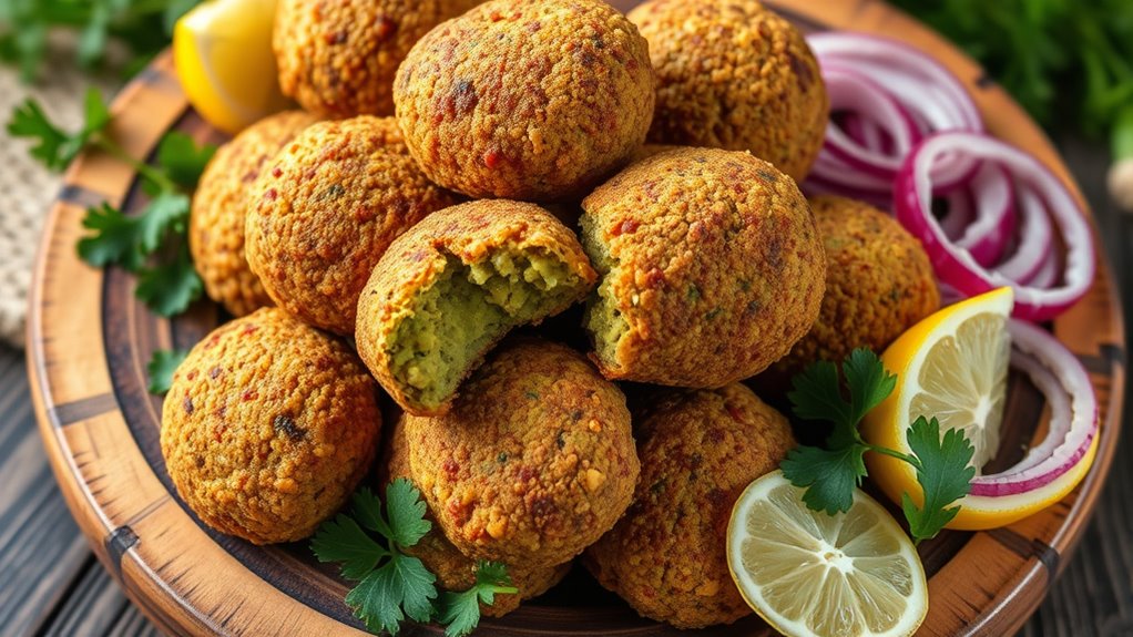 egyptian fava bean falafel