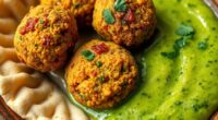 egyptian fava bean falafel