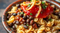 egyptian lentil pasta rice dish