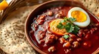 ethiopian spicy chicken stew