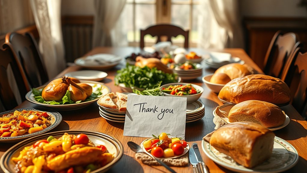 express gratitude for cultural recipes