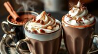 fancy flavored cocoa drinks