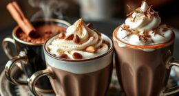 fancy flavored cocoa drinks