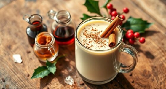 festive eggnog flavor variations