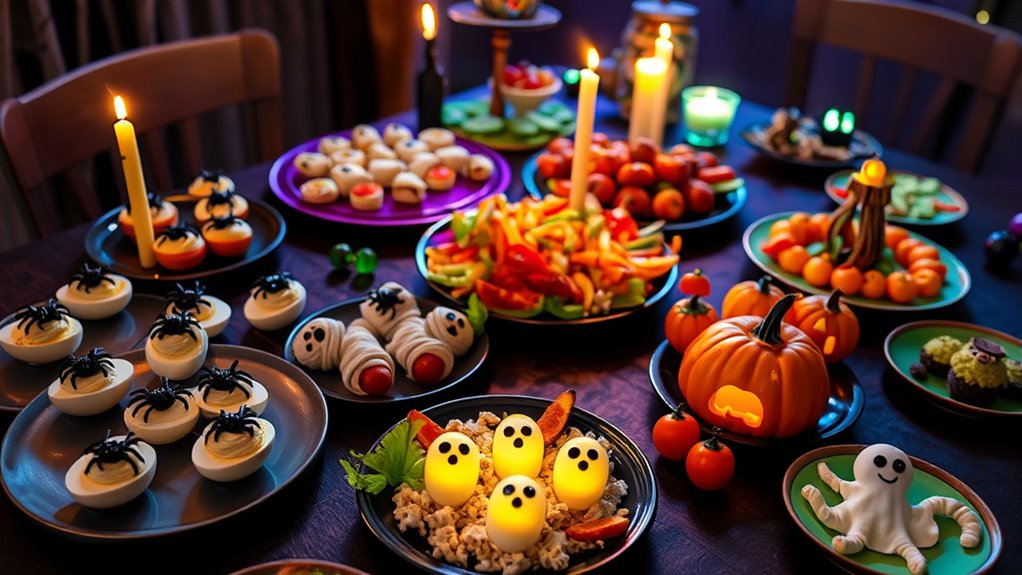 festive halloween appetizer ideas