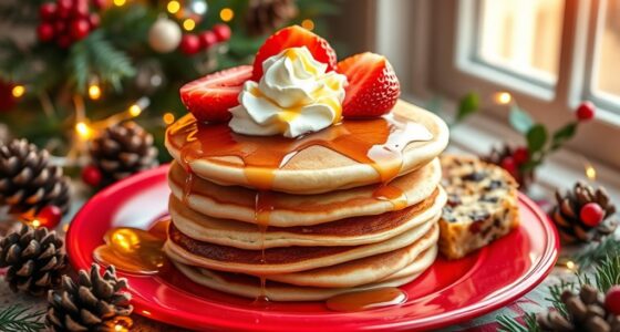 festive holiday morning treats