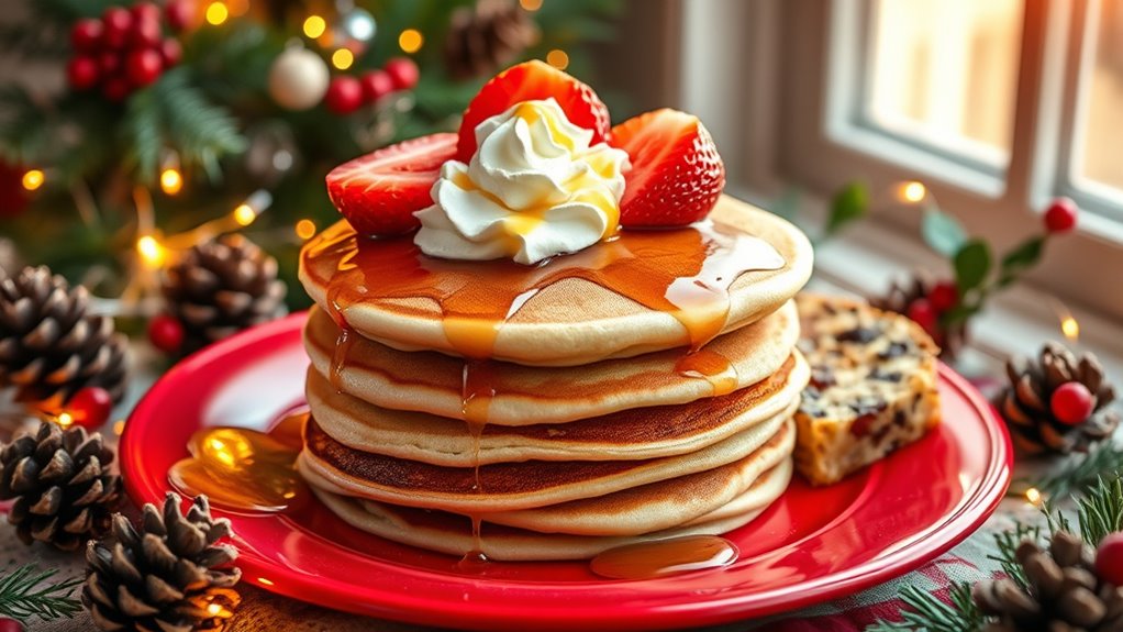 festive holiday morning treats