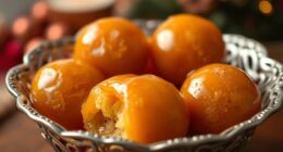 festive indian dessert treat