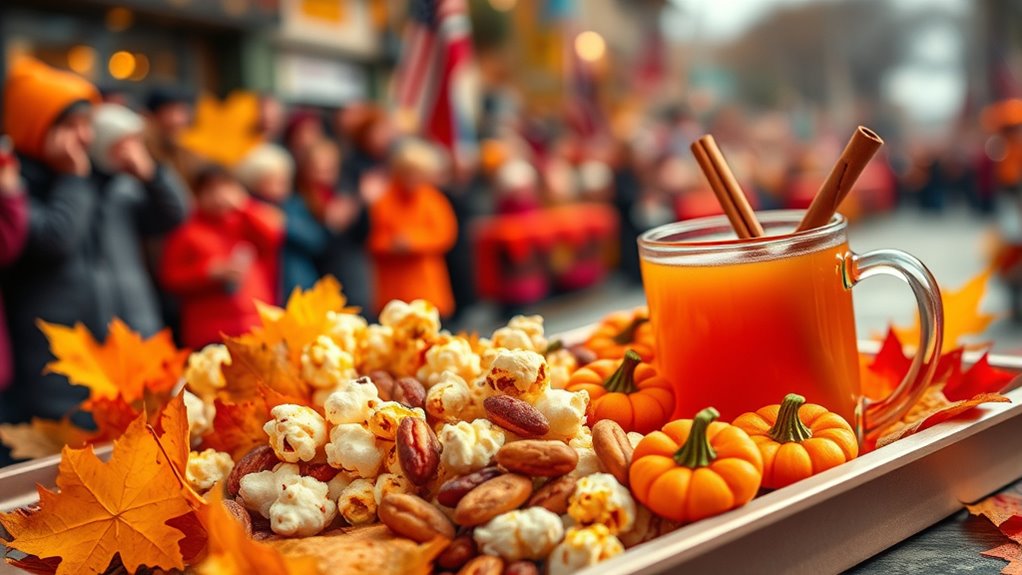 festive parade snack ideas